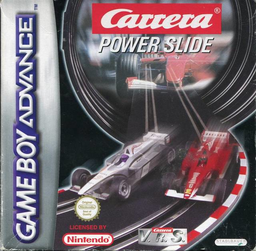 Carrera Power Slide box art for GameBoy Advance